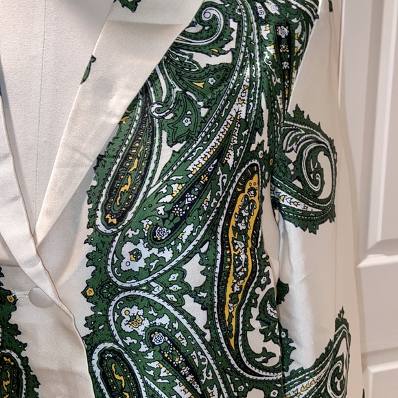 🎉HPx3🎉 J.Crew Drapey Button-up Shirt Paisley Print - Picture 12 of 12